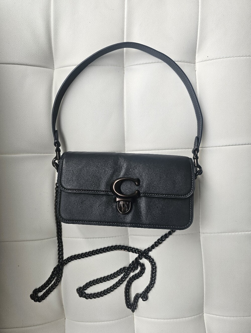 Authentic Coach Studio 20 Black Shoulder Bag